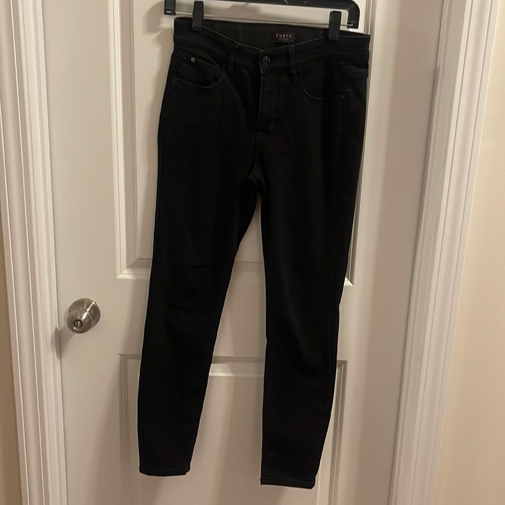 Women Black Stretch Skinny Jeans Size 4